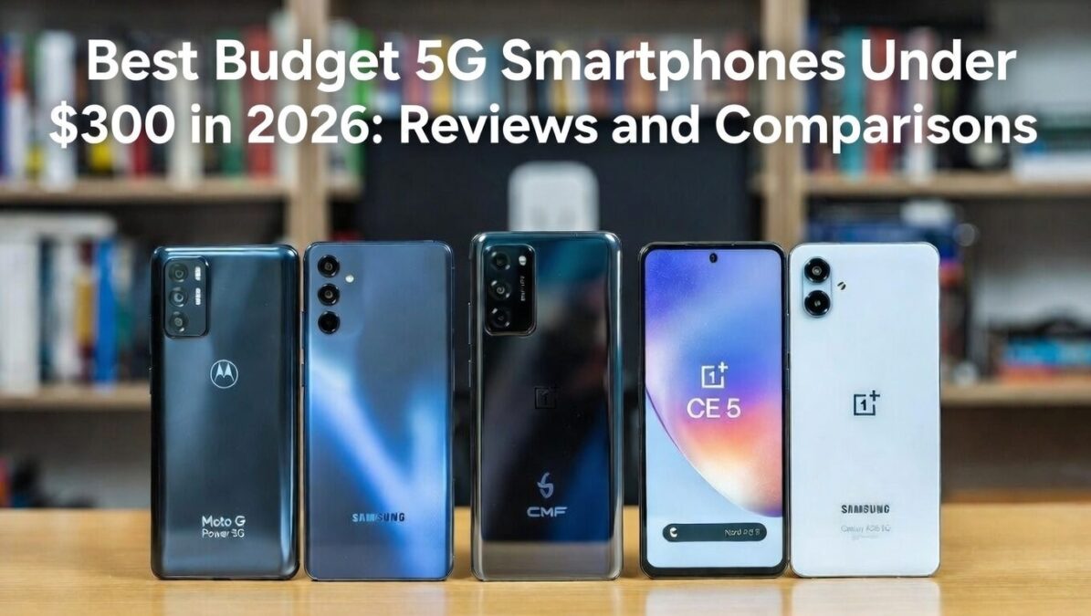 Best Budget 5G Smartphones Under $300 in 2026: Reviews and Comparisons