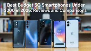 Best Budget 5G Smartphones Under $300 in 2026: Reviews and Comparisons